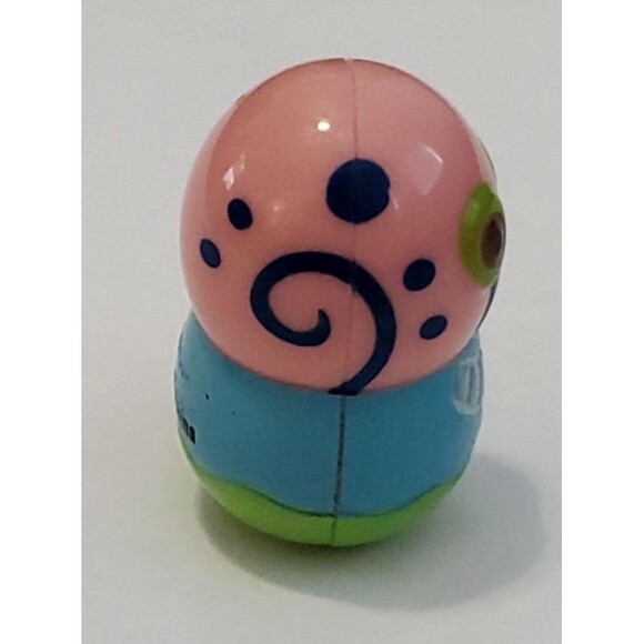 SpongeBob Squarepants GARY Weeble Wobble Bean Toy 2015 Viacom Frankford Candy - Picture 4 of 7